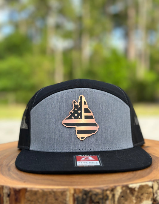 American Flag K-9 Hat (Copper)