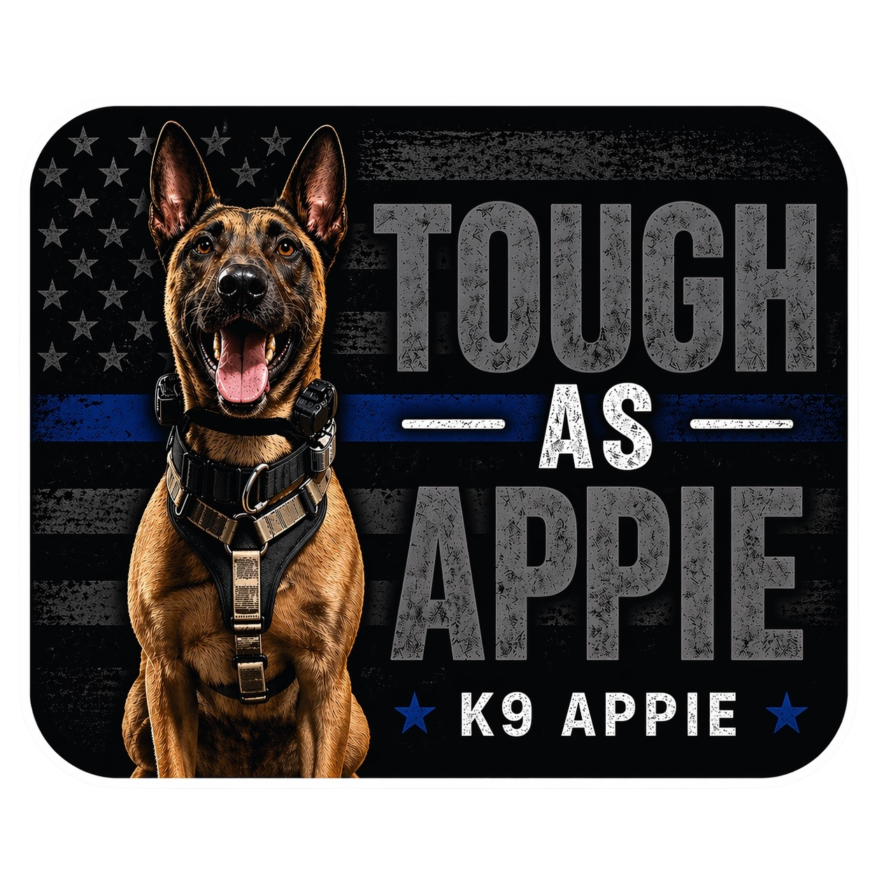 K-9 Appie Sticker