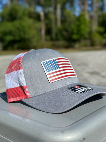 American Flag Hat Red,White & Blue (Acrylic)