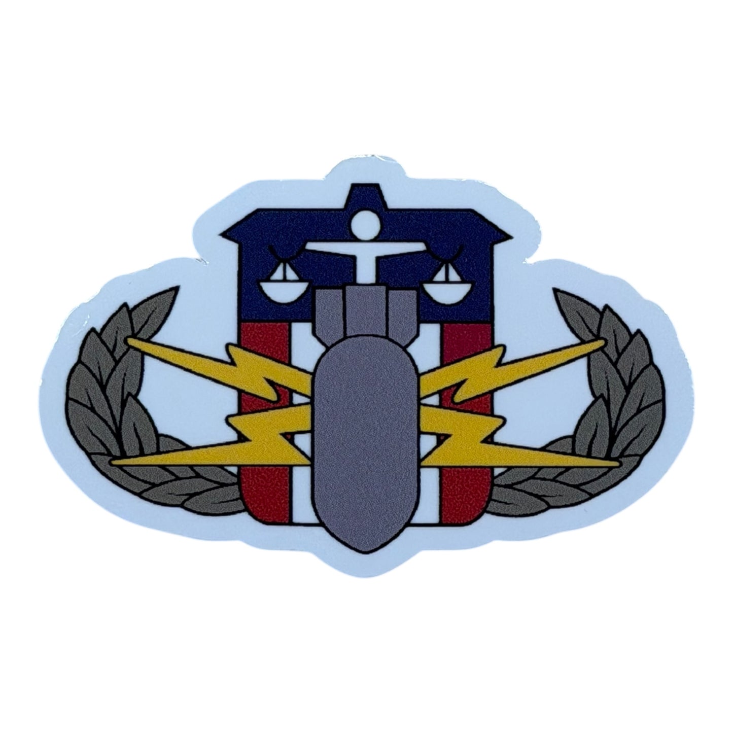 Police Bomb Squad Crab Sticker