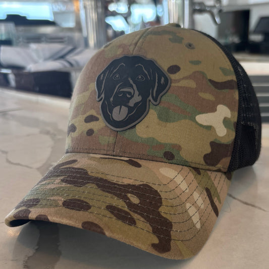 Black Lab K9 Hat (Customizable)