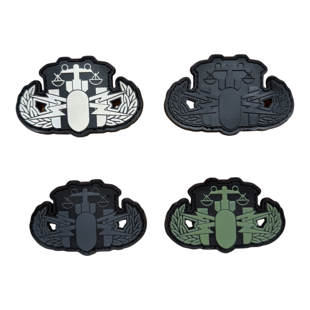 Police Bomb Squad Crab PVC Patch